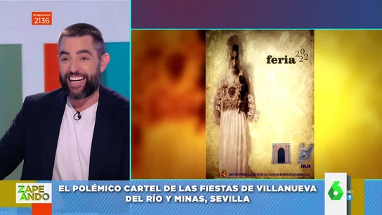 el tétrico cartel para anunciar las fiestas de Villanueva del Río y Minas el tétrico cartel para anunciar las fiestas de Villanueva del Río y Minas