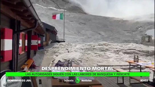 Desprendimiento mortal en los Alpes italianos Desprendimiento mortal en los Alpes italianos