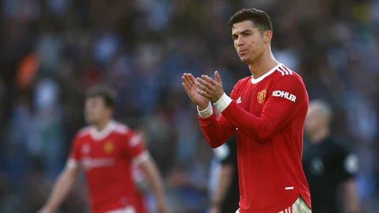 Cristiano Ronaldo, con el Manchester United Cristiano Ronaldo, con el Manchester United