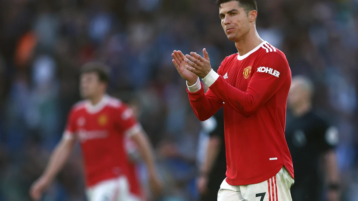 Cristiano Ronaldo, con el Manchester United