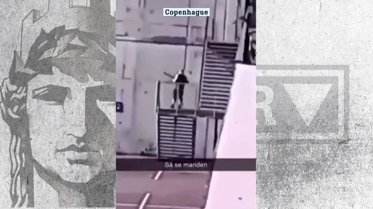 El vídeo del presunto autor del tiroteo en Copenhague portando un rifle en la mano El vídeo del presunto autor del tiroteo en Copenhague portando un rifle en la mano