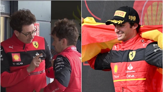 ¿Benefició Ferrari a Carlos Sainz y perjudicó a Charles Leclerc ¿Benefició Ferrari a Carlos Sainz y perjudicó a Charles Leclerc