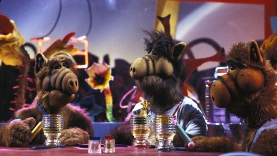 Alf con su familia de Melmac