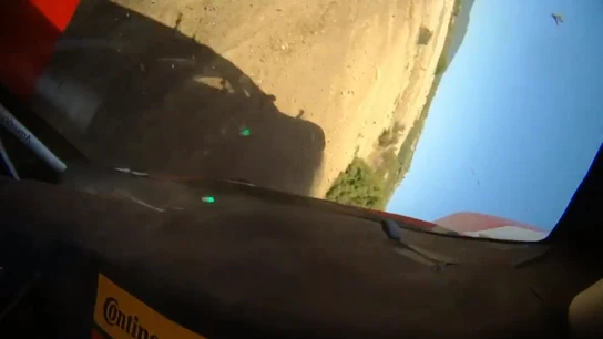 La 'onboard' del duro accidente de Carlos Sainz La 'onboard' del duro accidente de Carlos Sainz