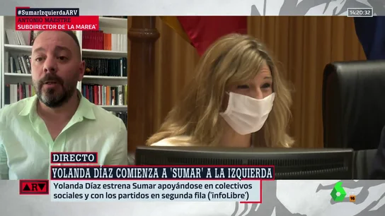 Antonio Maestre desvela cuál es el mayor problema al que se enfrenta Yolanda Díaz y su proyecto 'Sumar' Antonio Maestre desvela cuál es el mayor problema al que se enfrenta Yolanda Díaz y su proyecto 'Sumar'