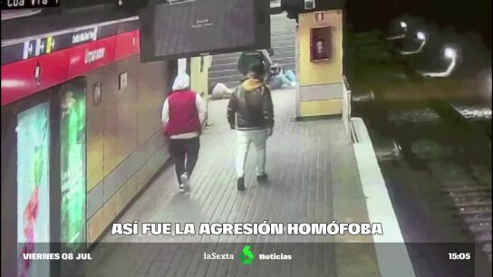 Agresi&oacute;n hom&oacute;foba en el Metro de Barcelona 