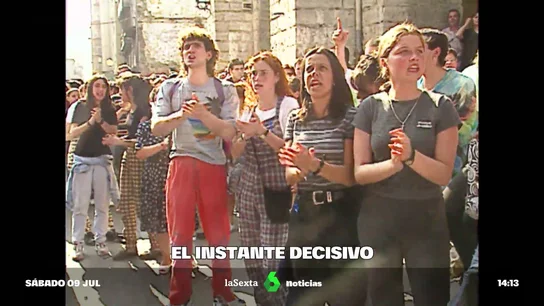 'El Instante decisivo': el documental que muestra las 48 horas de agonía que vivió Ermua por el secuestro de Miguel Ángel Blanco 'El Instante decisivo': el documental que muestra las 48 horas de agonía que vivió Ermua por el secuestro de Miguel Ángel Blanco