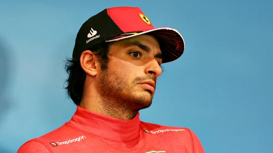 Carlos Sainz, con Ferrari Carlos Sainz, con Ferrari