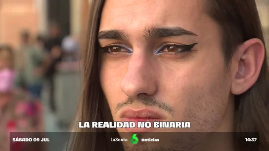 Las personas no binarias reivindican su orgullo: "Yo no he salido del armario para ser otra persona que no soy" Las personas no binarias reivindican su orgullo: "Yo no he salido del armario para ser otra persona que no soy"