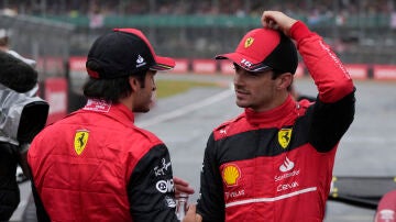 Carlos Sainz y Fernando Alonso