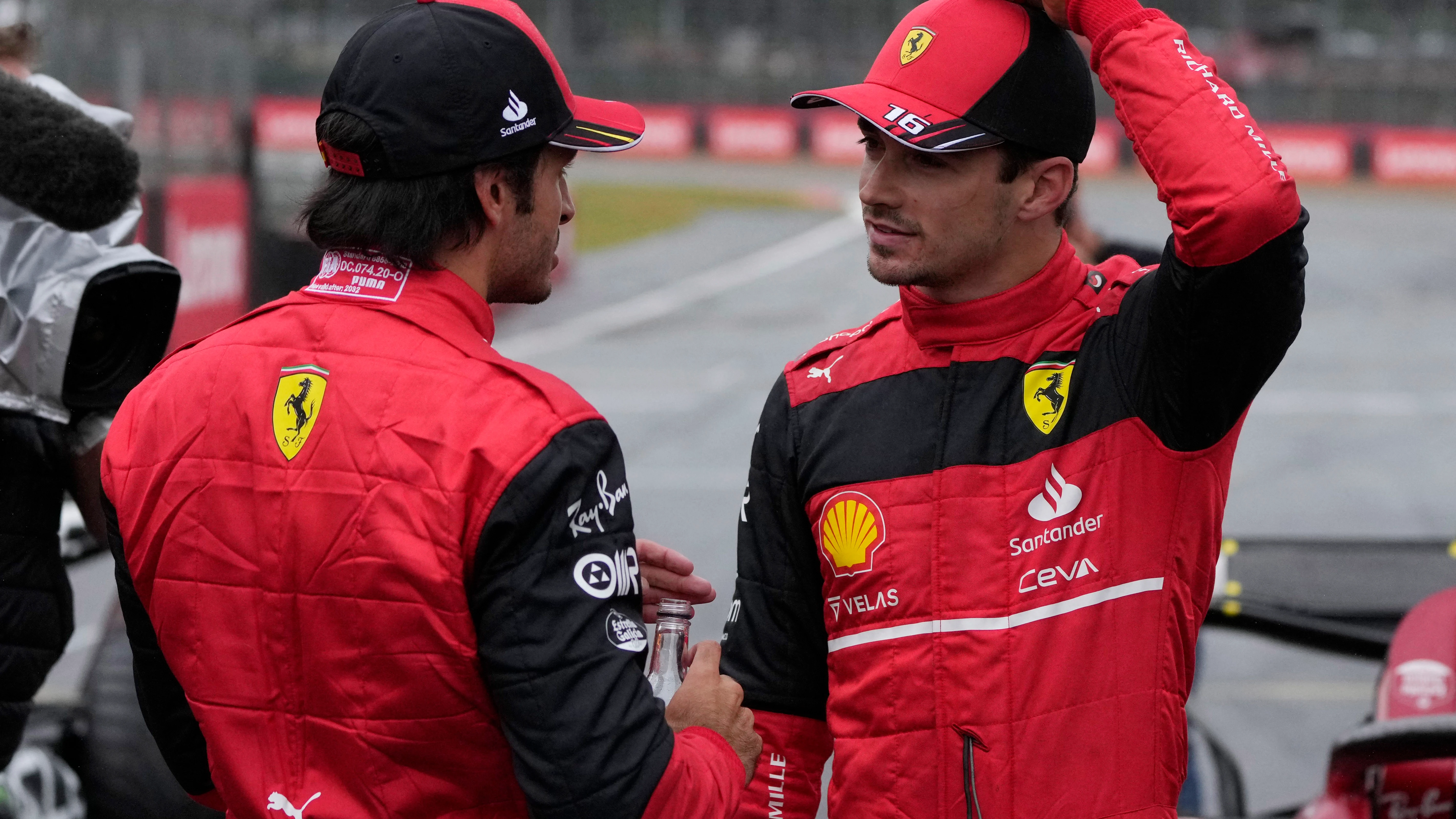 Carlos Sainz y Fernando Alonso