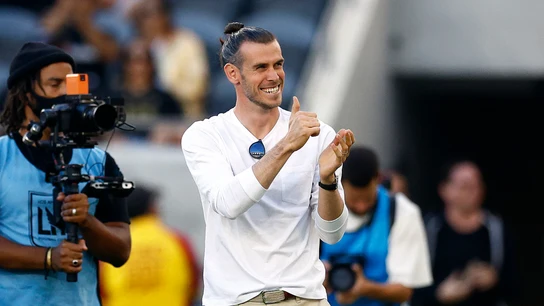 Gareth Bale, en Los Ángeles Gareth Bale, en Los Ángeles