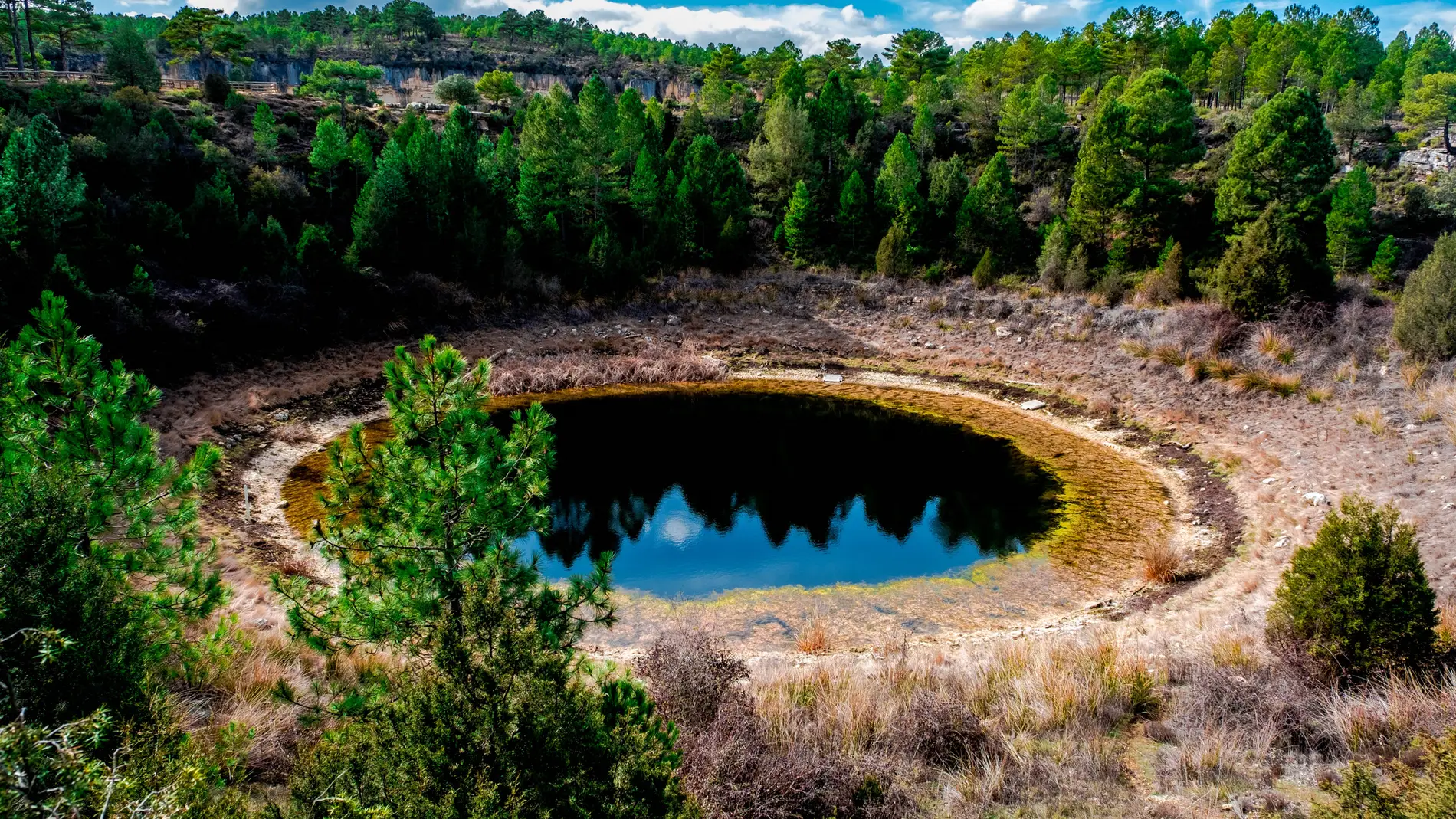 Laguna del Tejo, parque natural de las Lagunas del Hoyo