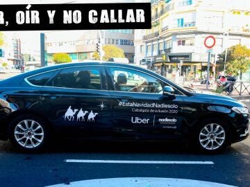 Un coche de Uber