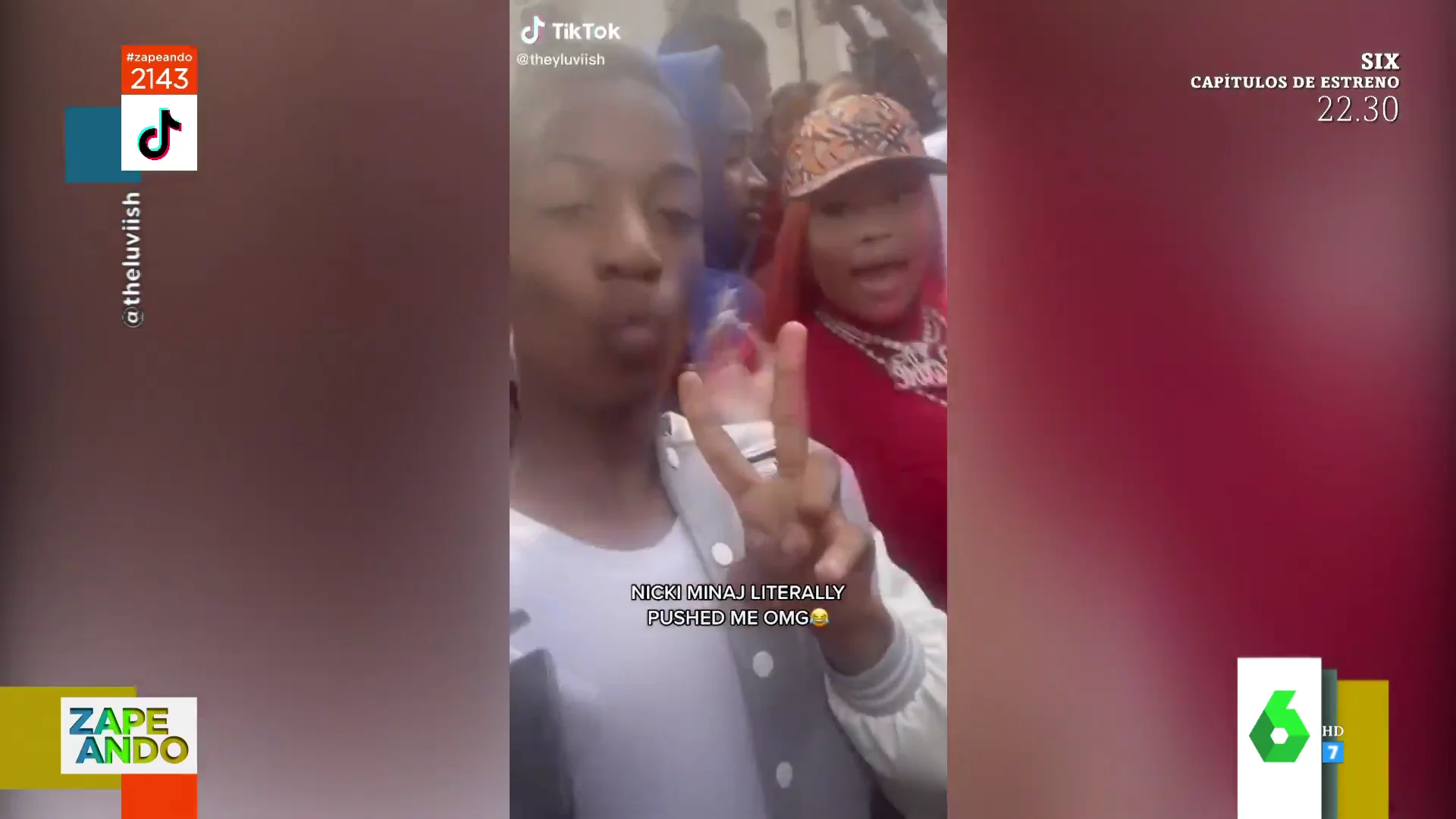 Nicky Minaj provoca el caos en un encuentro con fans en Londres