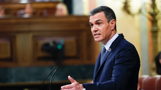 Imagen de archivo de Pedro Sánchez en el Debate del estado de la nación Pedro Sánchez en el Debate del estado de la nación