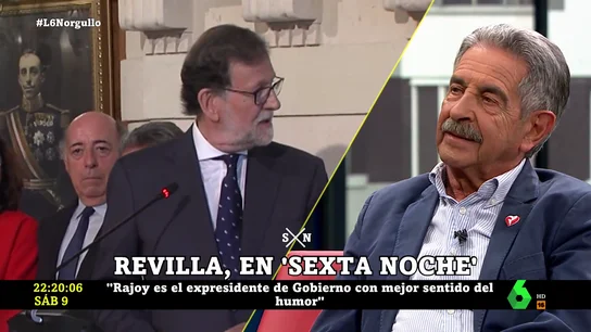 "Es el que más sentido del humor tiene de todos los presidentes": Revilla desvela lo que le confesó Rajoy sobre la política actual "Es el que más sentido del humor tiene de todos los presidentes": Revilla desvela lo que le confesó Rajoy sobre la política actual