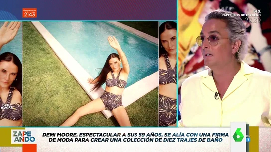 El surrealista comentario de Josie al ver la colección de baño de Demi Moore que desata las risas de Dani Mateo El surrealista comentario de Josie al ver la colección de baño de Demi Moore que desata las risas de Dani Mateo