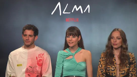 Tres de los protagonistas principales de la serie 'Alma' Tres de los protagonistas principales de la serie 'Alma'