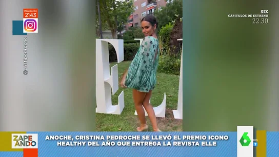 Cristina Pedroche recoge el galardón 'Icono Healthy' en los Premios Elle con un espectacular vestido Cristina Pedroche recoge el galardón 'Icono Healthy' en los Premios Elle con un espectacular vestido