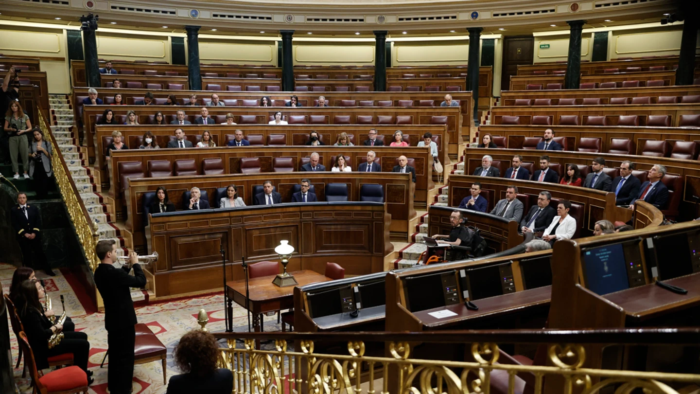 Imagen del hemiciclo del Congreso de los Diputados Imagen del hemiciclo del Congreso de los Diputados