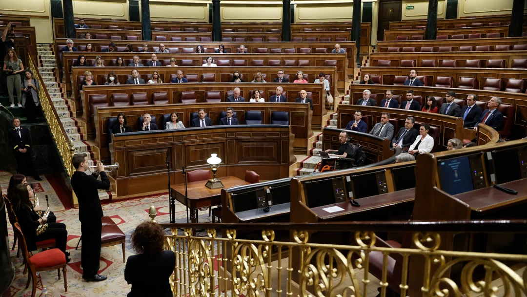 Imagen del hemiciclo del Congreso de los Diputados