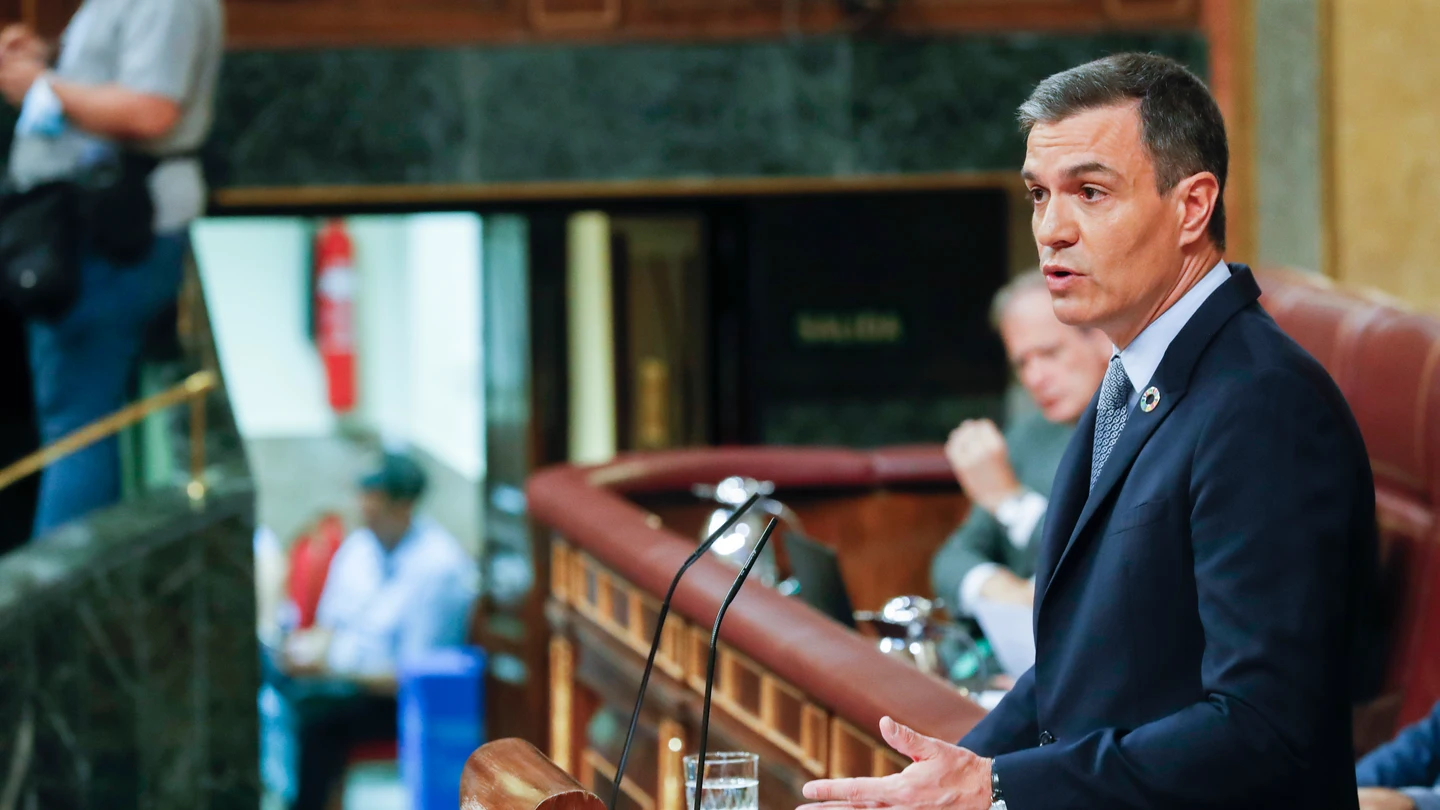 Pedro Sánchez en el debate sobre el estado de la nación Pedro Sánchez en el debate sobre el estado de la nación