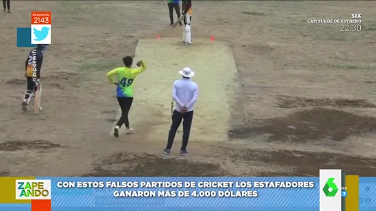 Timadores indios organizan una liga de cricket falso Timadores indios organizan una liga de cricket falso
