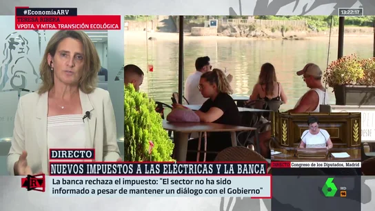 Teresa Ribera, en Al Rojo Vivo Teresa Ribera, en Al Rojo Vivo