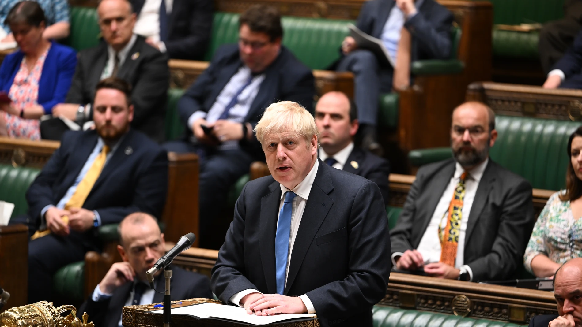 Boris Johnson bloquea la moción de censura del Partido Laborista