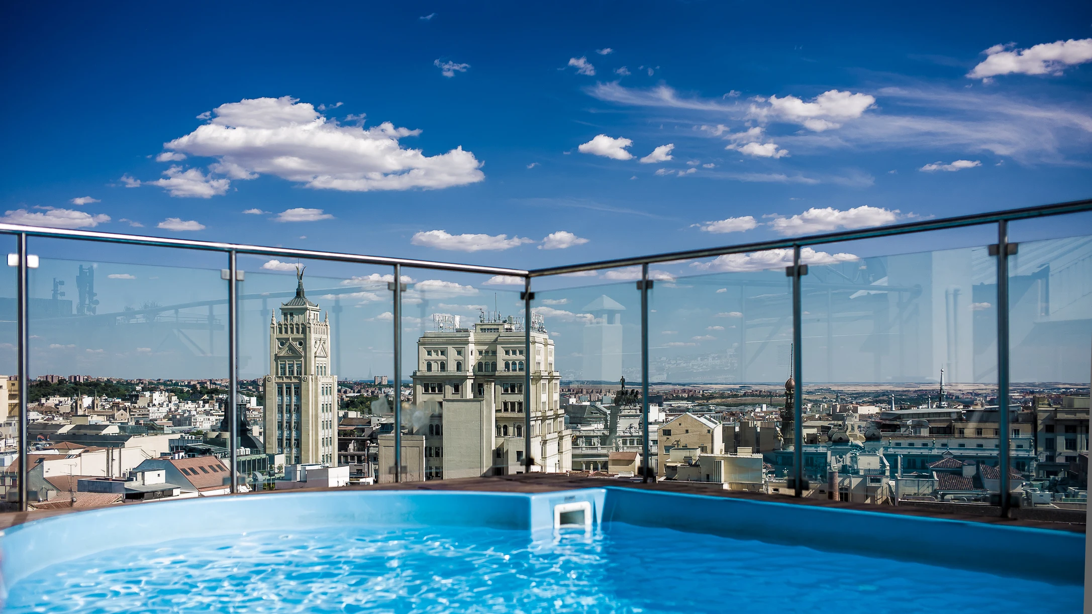 Azotea con piscina en Madrid Azotea con piscina en Madrid