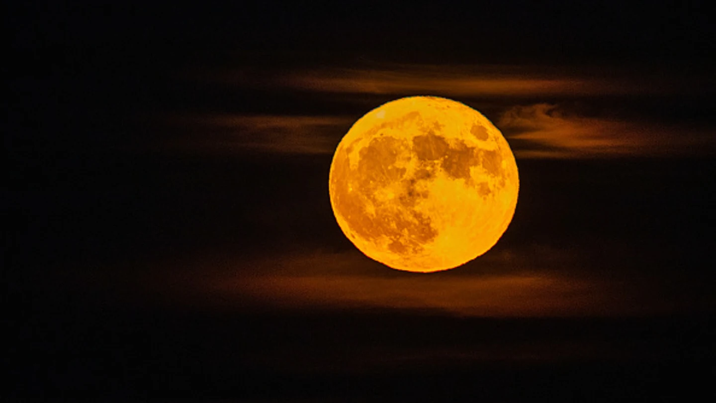 Superluna del Ciervo en Massachusetts Superluna del Ciervo en Massachusetts