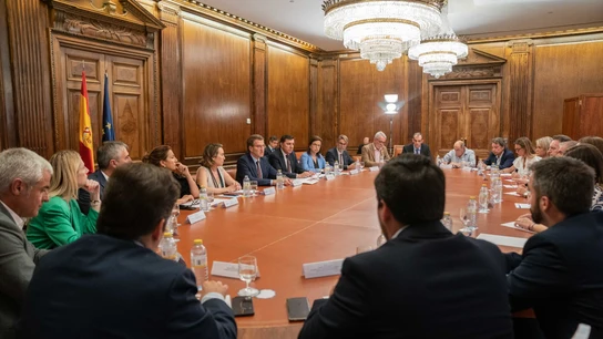 Reunión de Feijóo con asociaciones terroristas Reunión de Feijóo con asociaciones terroristas