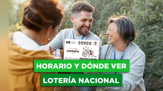 Horario y dónde ver el Sorteo de Oro de Cruz Roja Horario y dónde ver el Sorteo de Oro de Cruz Roja