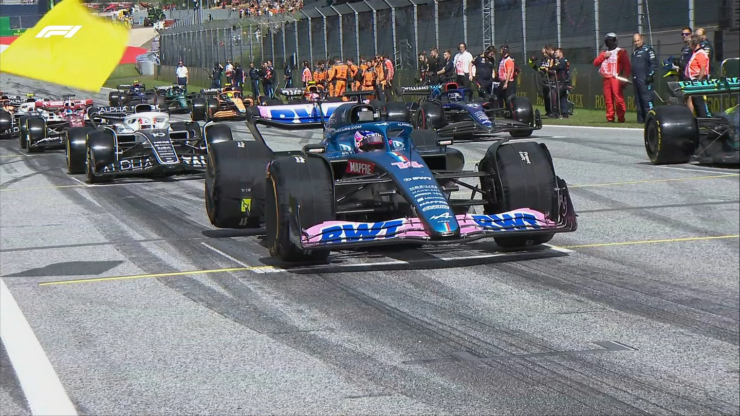 El K.O. del Alpine de Fernando Alonso en la carrera al sprint fue culpa ¡¡de McLaren!! El K.O. del Alpine de Fernando Alonso en la carrera al sprint fue culpa ¡¡de McLaren!!
