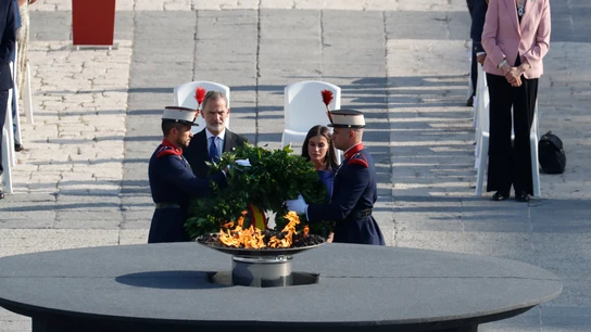 Los reyes en el homenaje de estado a las víctimas del COVID-19 Los reyes en el homenaje de estado a las víctimas del COVID-19