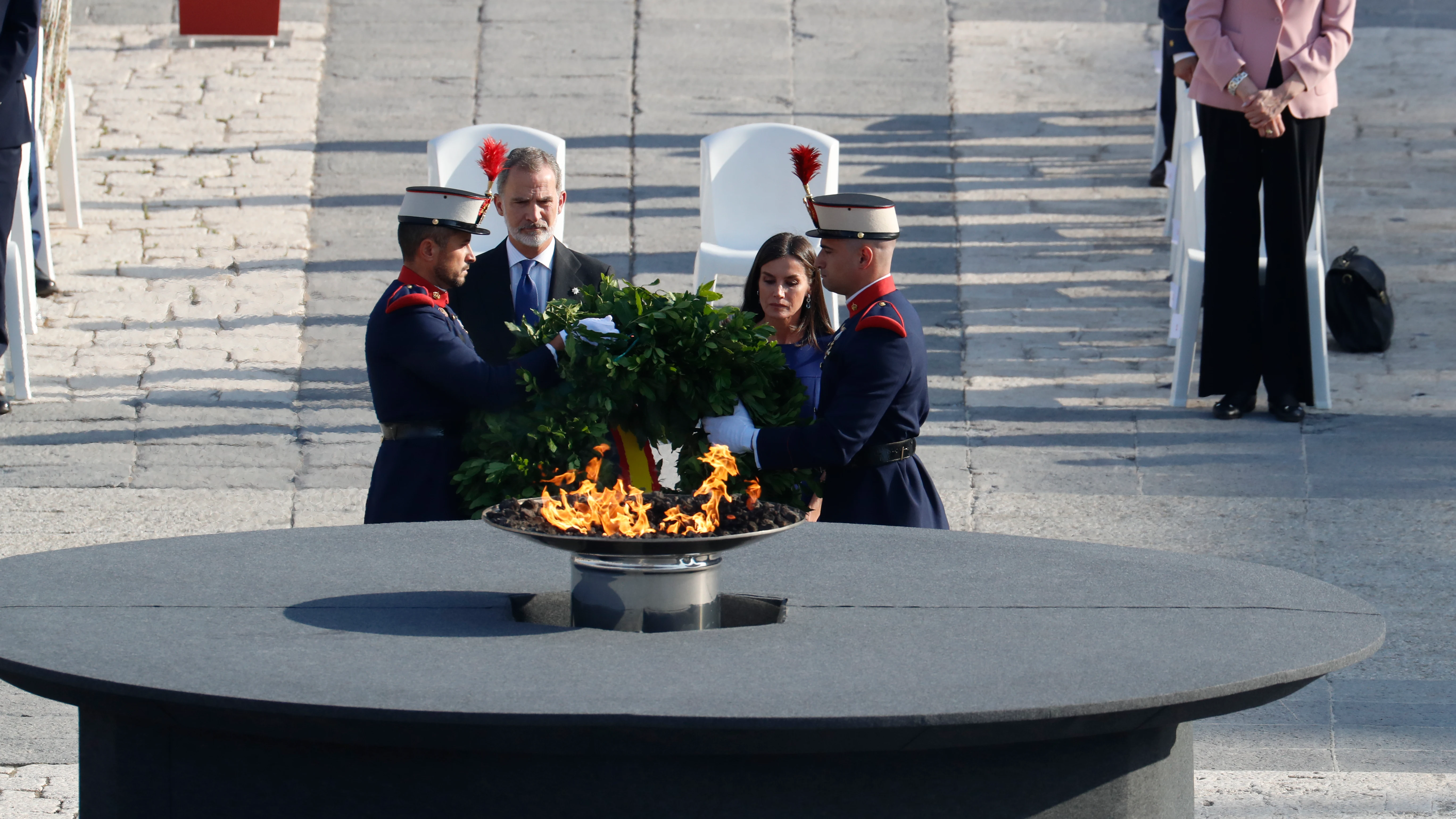 Los reyes en el homenaje de estado a las víctimas del COVID-19