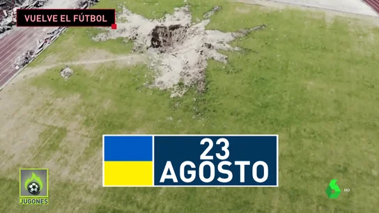 Vuelve el fútbol a Ucrania en plena guerra con refugios antibombas y sin público Vuelve el fútbol a Ucrania en plena guerra con refugios antibombas y sin público