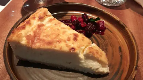Tarta de queso en Le Macao Tarta de queso en Le Macao