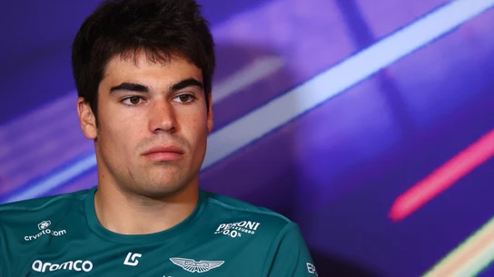 Lance Stroll, piloto de Aston Martin Lance Stroll, piloto de Aston Martin