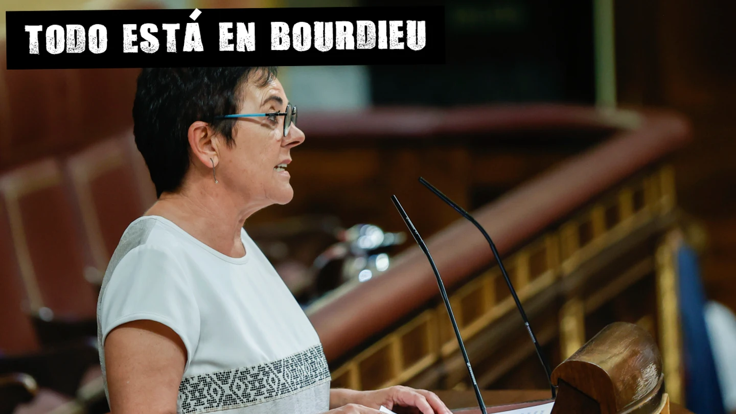 La portavoz de EH Bildu, Mertxe Aizpurua La portavoz de EH Bildu, Mertxe Aizpurua