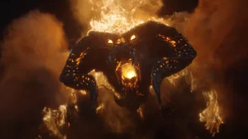 El balrog de Morgoth que vimos en 'La Comunidad del Anillo' estará en 'Los Anillos de Poder'.