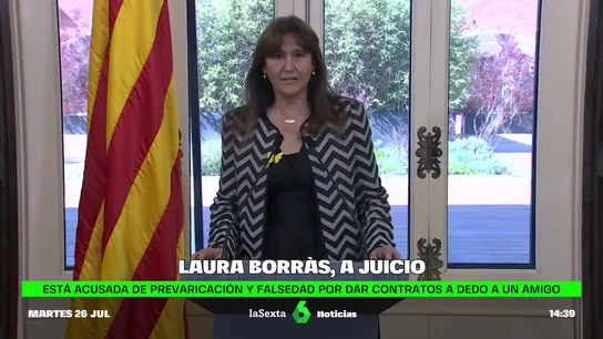 El TSJC abre juicio oral a Laura Borràs por prevaricación y falsedad documental El TSJC abre juicio oral a Laura Borràs por prevaricación y falsedad documental