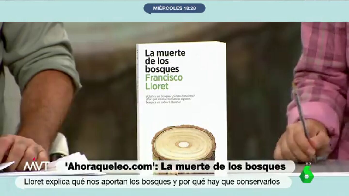 'La muerte de los bosques', libro recomendado en Más Vale Tarde 'La muerte de los bosques', libro recomendado en Más Vale Tarde