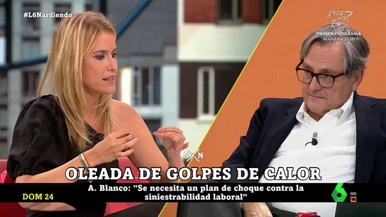 "Claro que hay una responsabilidad": Afra Blanco reclama un plan de choque contra la siniestralidad laboral tras la muerte de un barrendero por el calor "Claro que hay una responsabilidad": Afra Blanco reclama un plan de choque contra la siniestralidad laboral tras la muerte de un barrendero por el calor