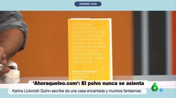 'El polvo nunca se asienta', libro del día en Más Vale Tarde