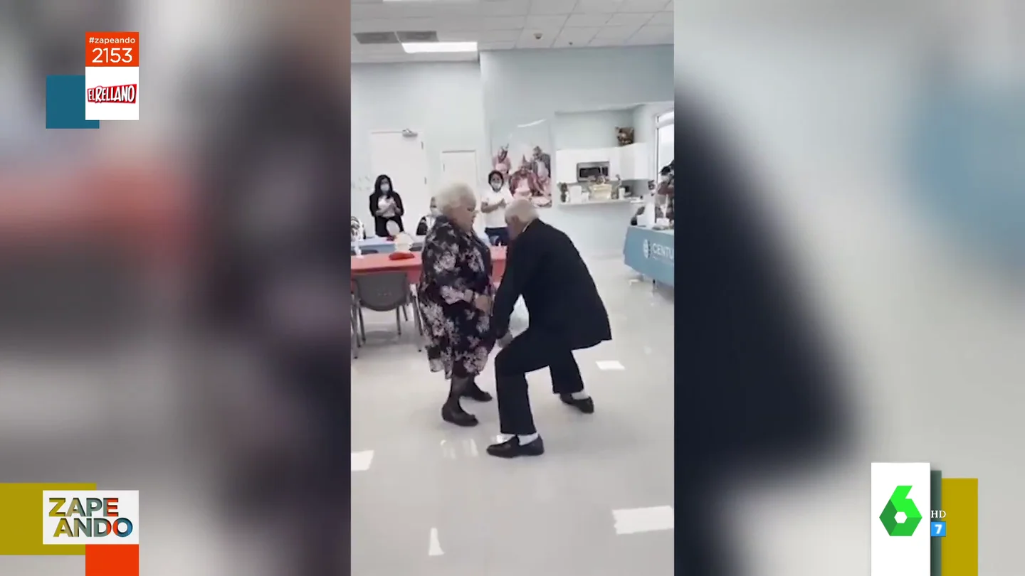 Vídeo viral de unos ancianos bailando reguetón Vídeo viral de unos ancianos bailando reguetón