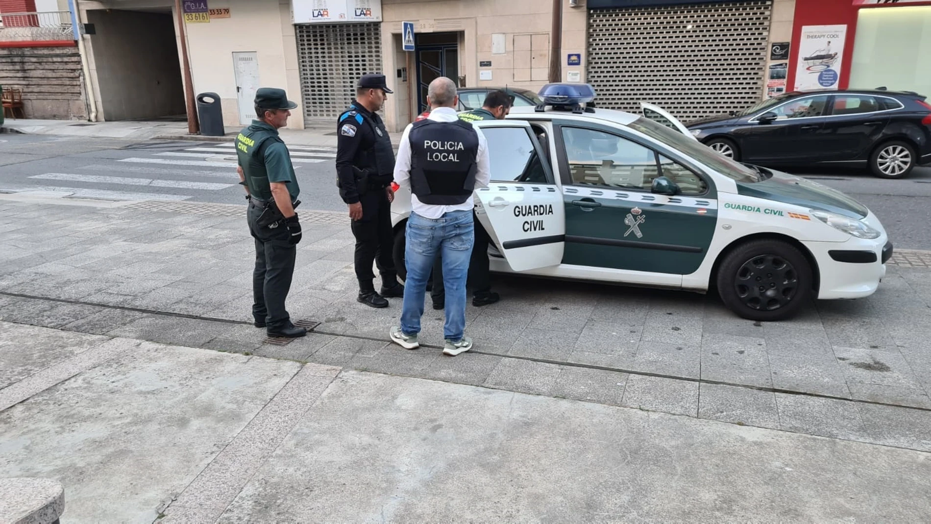 Liberada una mujer tras ser secuestrada por un hombre, que fue detenido en O Porriño, Pontevedra