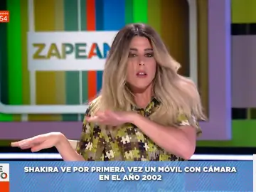 Valeria Ros imita a Shakira en Zapeando