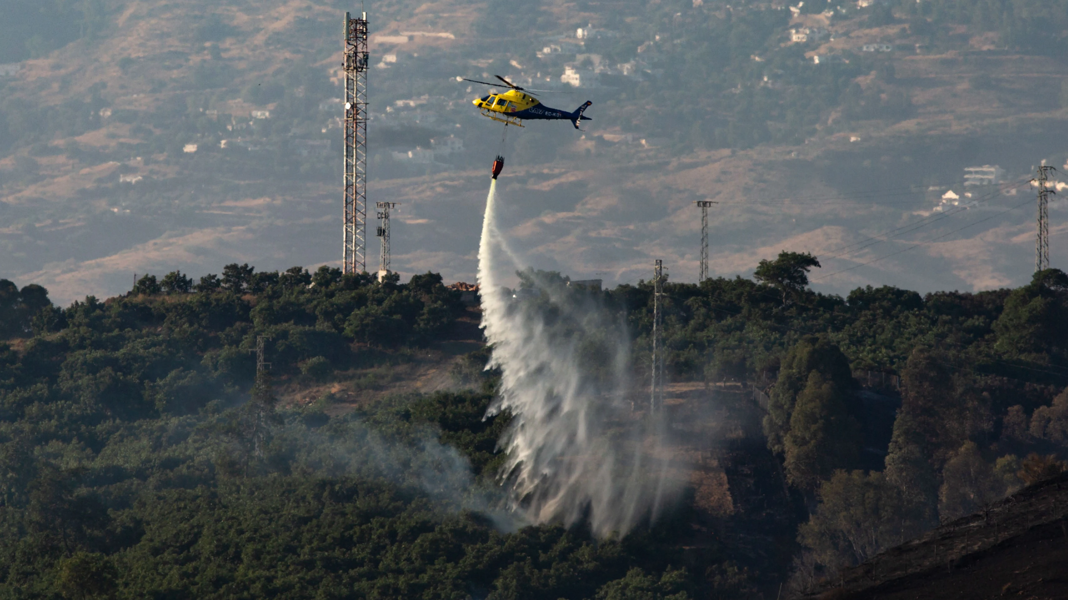 Incendios en España